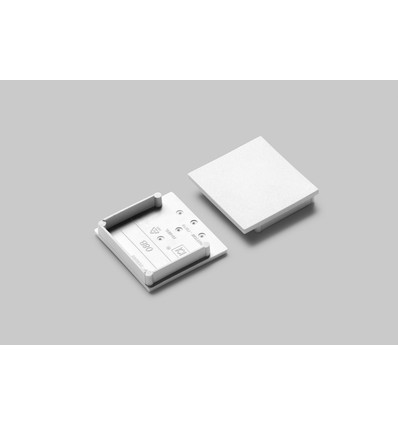 1 st. ändstycke VARIO30-08B - Vit