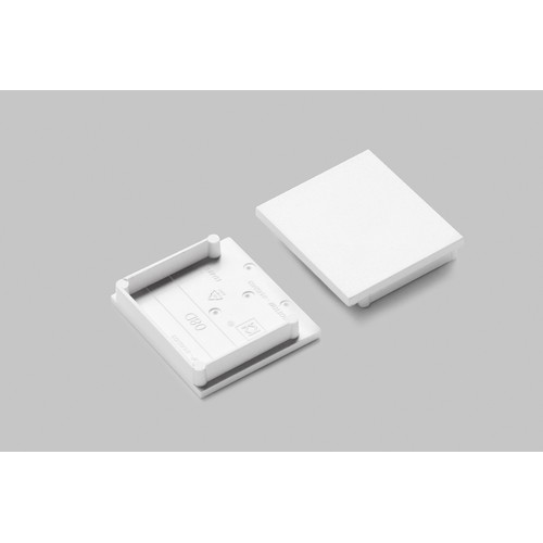 1 st. ändstycke VARIO30-08D - Vit