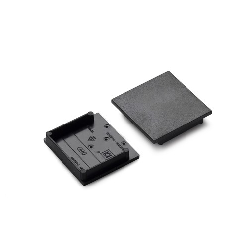 1 st. ändstycke VARIO30-08D - Svart