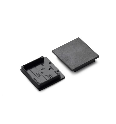 1 st. ändstycke VARIO30-08D - Svart