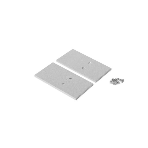 1 st. ändstycke VARIO30-27 - Metall, silverfärgad