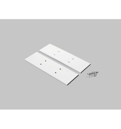 1 st. ändstycke VARIO30-34 - Metall, vit