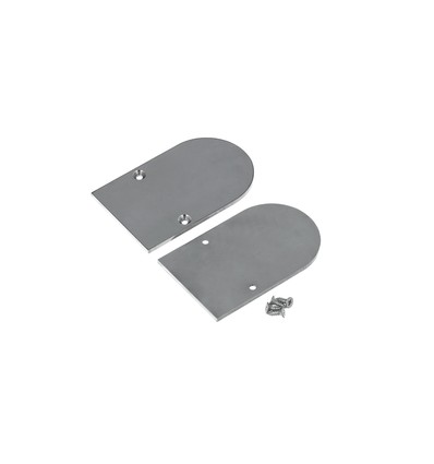 1 st. ändstycke NAMI23 - Metall, rostfritt stål