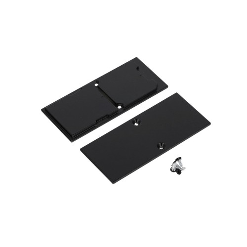 1 st. ändstycke COMBO30-01A-E9 - Metall, svart