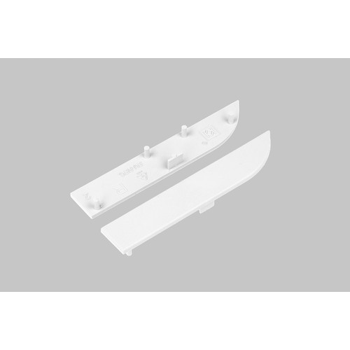 1 st. ändstycke SKIRT10 - Vit