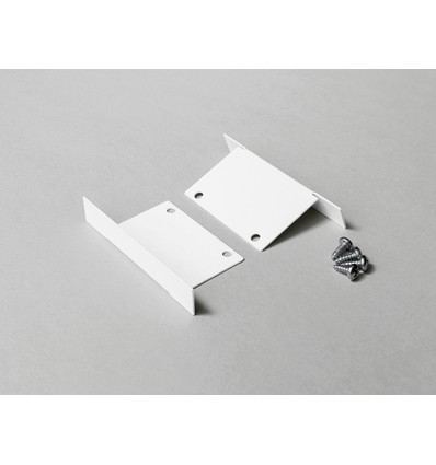 1 st. ändstycke PHIL RECESSED - Metall, vit