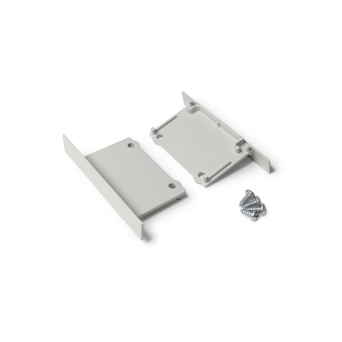 1 st. ändstycke PHIL RECESSED - Grå