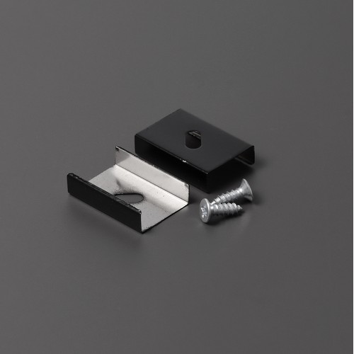 1 st. Monteringsbeslag S - Svart lackerad