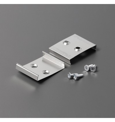 1 st. Monteringsbeslag W - Försänkt, rostfritt stål