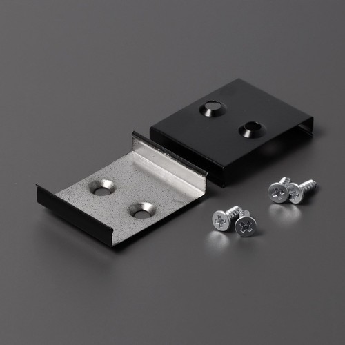 1 st. Monteringsbeslag W - Försänkt, svart