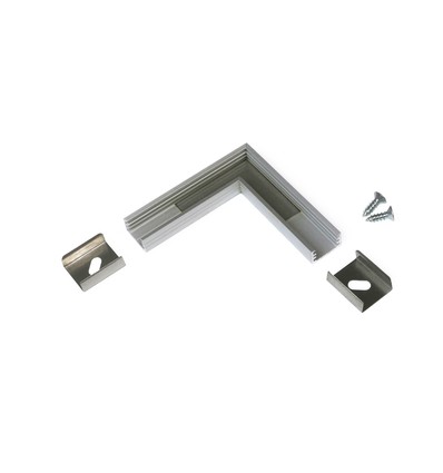 Profilsamlare SLIM8 90GRAD - Anodiserad