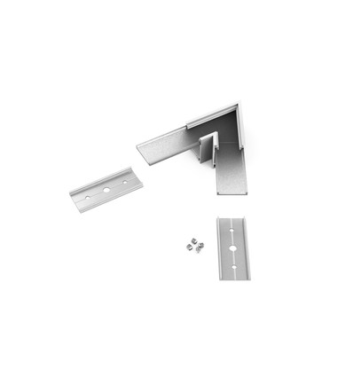 Profilsamlare LINEA20 60DEG - Anodiserad