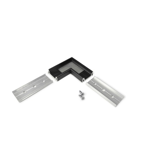 Profilkopplare SURFACE14 90DEG - Svart anodiserad