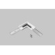 Profilskarv GROOVE10 90GRADER - Vit lackerad