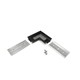 Profilskarv GROOVE14 90DEG - Svart anodiserad