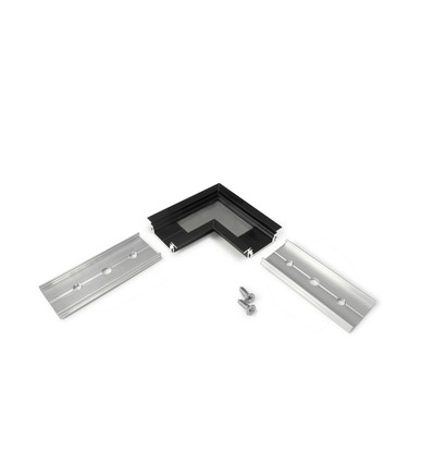 Profilskarv GROOVE14 90DEG - Svart anodiserad