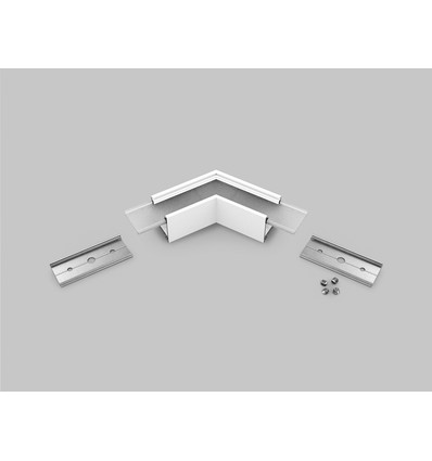 Profilesamlare LINEA20 120DEG - Vitlackerad