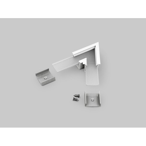Profilsamlar LINEA-IN20 60GRAD - Vit målad