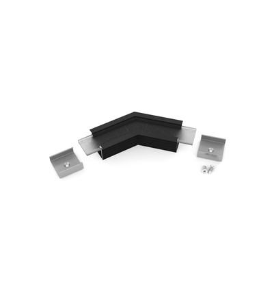 Profilsamlare LINEA-IN20 135DEG - Svart anodiserad