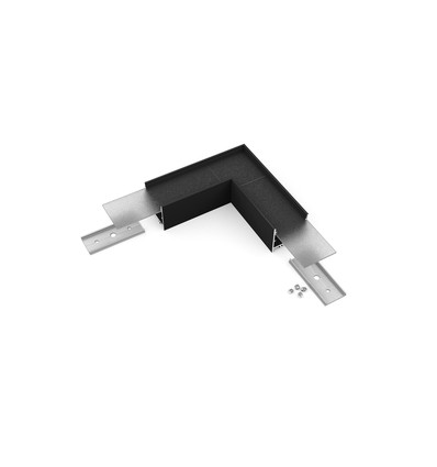 Profilsamlare VARIO30-02 90GRAD - Svart anodiserad