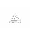 Profilsamlare VARIO30-05 60DEG - Vitlackerad