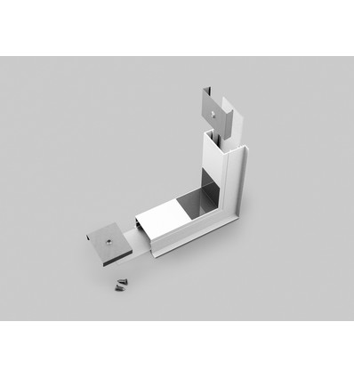 Profilsamlare VARIO30-07 270DEG - upp / ner, vitlackerad