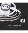 120 LED Strip Ljus 8W/m - 3000K, IP20, 24V, Dubbel PCB, 10m/Rulle
