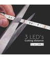 60 LED Strip Ljusslinga 11W - Gul, IP20, 5m/rulle