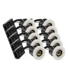 10 st. downlight Inno88 - Inkl. 6W RA97 GU10, matt vit, IP44, godkänd i isolering