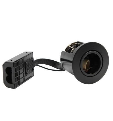 LEDlife downlight Inno88 - GU10, Svart, IP44, godkänd i isolering