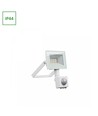 10W strålkastare med sensor - IP44, vit, arbetslampa, PIR-sensor