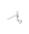 10W strålkastare med sensor - IP44, vit, arbetslampa, PIR-sensor