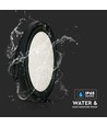 100W LED high bay, 120lm/W - 110 grader, IP65, 6500K, svart finish