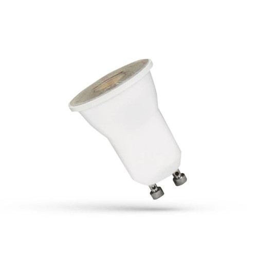 Mini GU10 2W LED - Ø35mm, med lins, Mini MR11/GU10