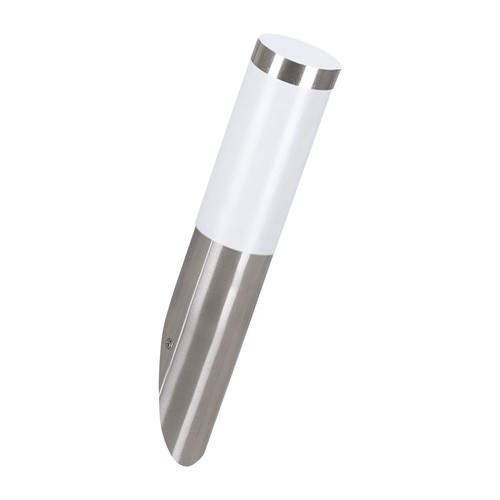 Outlet: EGLO HELSINKI utomhusvägglampa m/sensor, H390 mm, för E27, IP65 - stål/opal