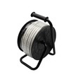 50m Arbetsljus LED strip på kabelvinda ECO - 230V, IP67, 120 LED/m, 9W/m, 1320 lm/m