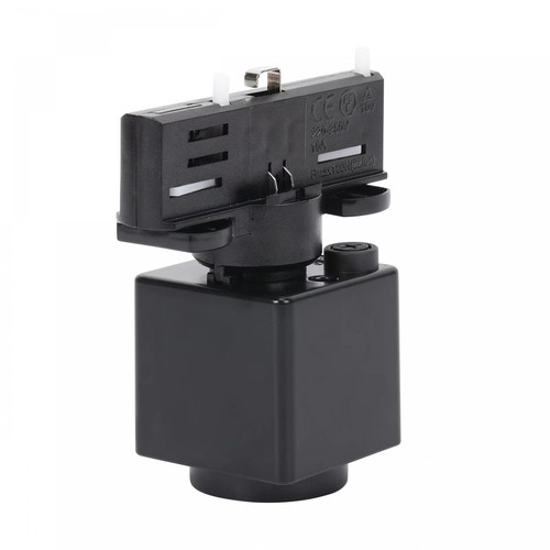 SPS2 Adapter Slim - 3-fas, med vägguttag, svart, Spectrum