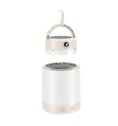 Lumina Campo bärbar campinglampa med solceller - RGB+CCT, powerbank, laddningsbar, dimbar