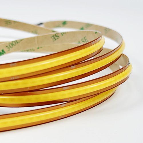 5m 10W/m FreeCut COB Varmvit LED-strip - 12V DC, inget klippavstånd