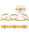 20m LongRun COB-LED strip - Utan spänningsfall, 7W/m, IP20, 480 LED per meter, 24V, COB LED, RA95