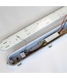 120cm 40W armatur HiCRI, genomkopplad - IP65, RA90, flimmerfri