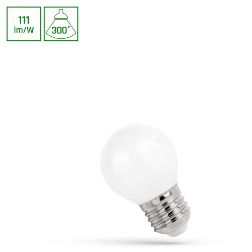 E27 5,5W LED-klotlampa P45 - Koltråd