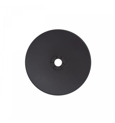 18W Ø24cm Piatta vägg/taklampa - IP44, svart, CCT, inomhus / utomhus, inkl. ljuskälla