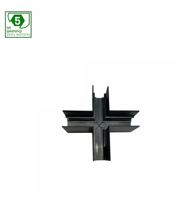 Svart aluminium skenspot för SHIFT - 48V, IP20