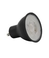GU10 6W dimbar LUX6 LED-spot - RA 97, Svart