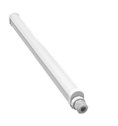 60cm 18W armatur, genomkopplad - 130lm/W, IP65