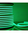 8W per meter Grön 8x16 CLIP-ON Neon Flex LED - 24V DC, IP67