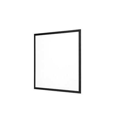 60x60 LED-panel, 40W - Höjd:8mm, 80lm/W, IP20, svart