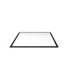 60x60 LED-panel, 40W - Höjd:8mm, 80lm/W, IP20, svart