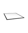 60x60 LED-panel, 40W - Höjd:8mm, 80lm/W, IP20, svart